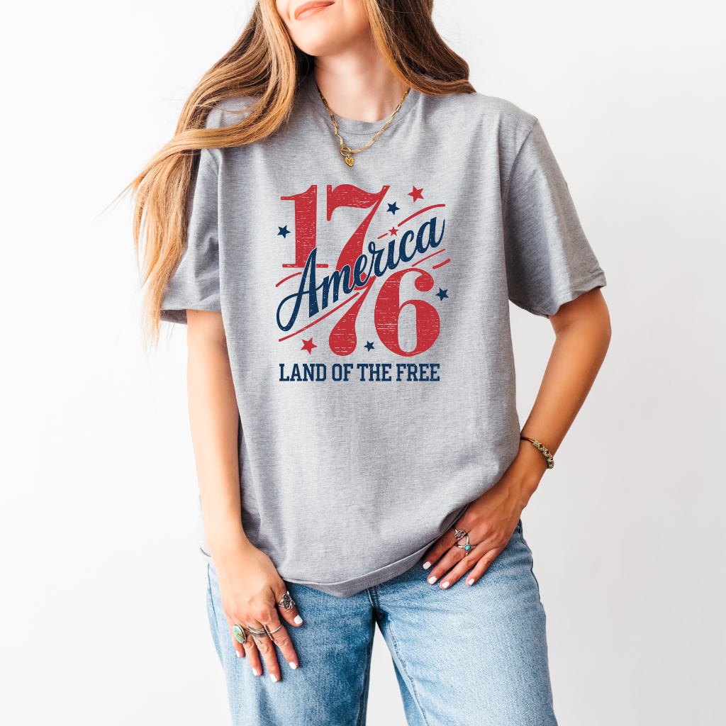 1776 Land of the Free Tee