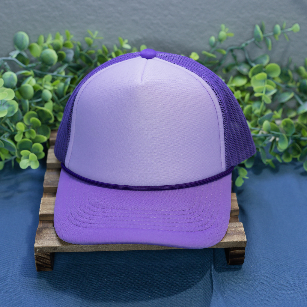 Purple Two Toned Hat