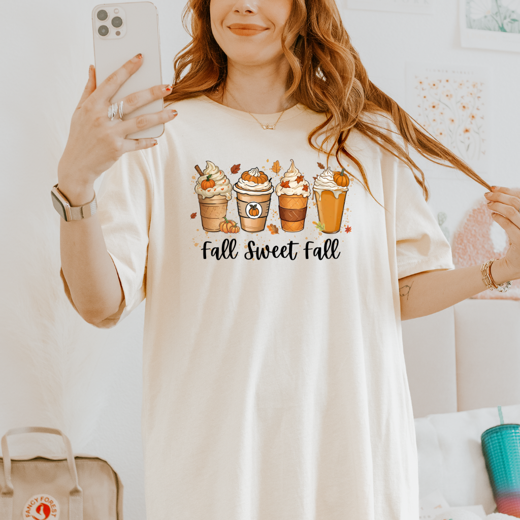 Fall Sweet Fall Coffee Tee