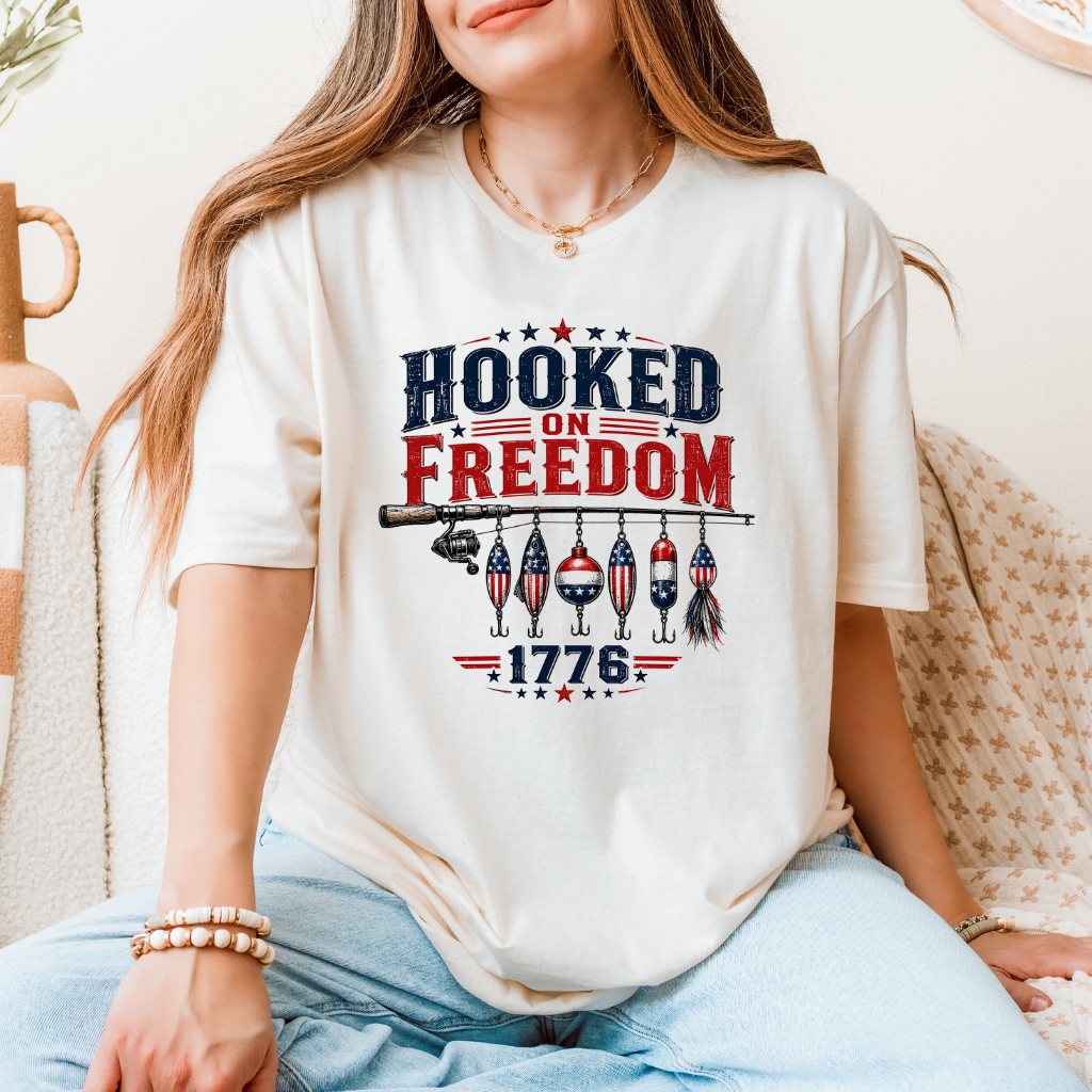 Hooked on Freedom Tee