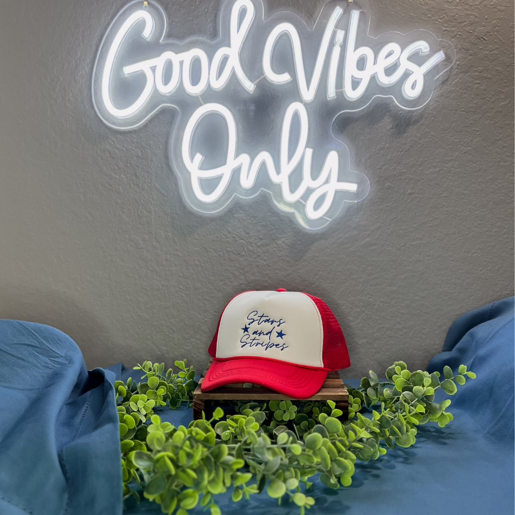 Stars and Stripes Trucker Hat