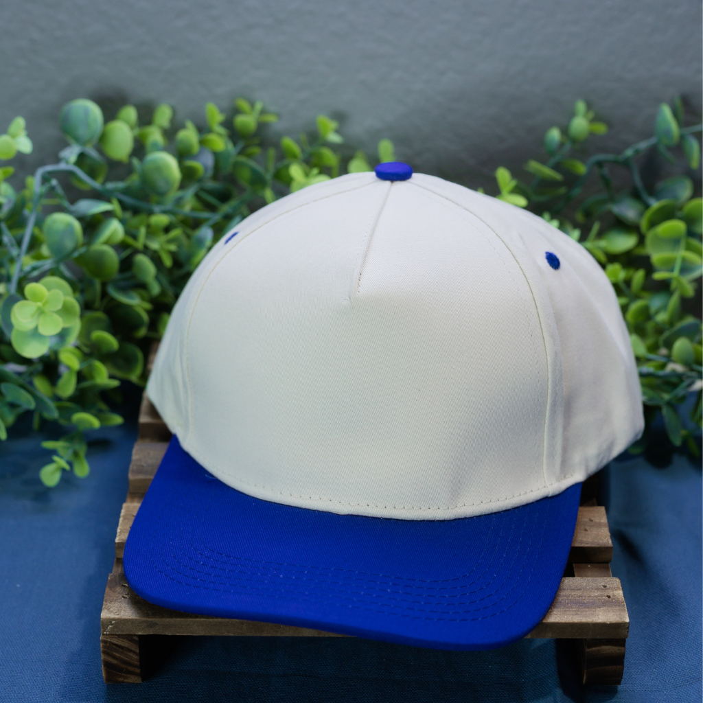 Royal Blue Canvas Hat