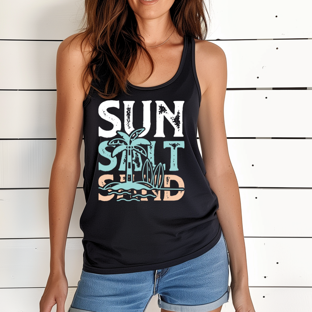 Sun, Salt, Sand Tank Top