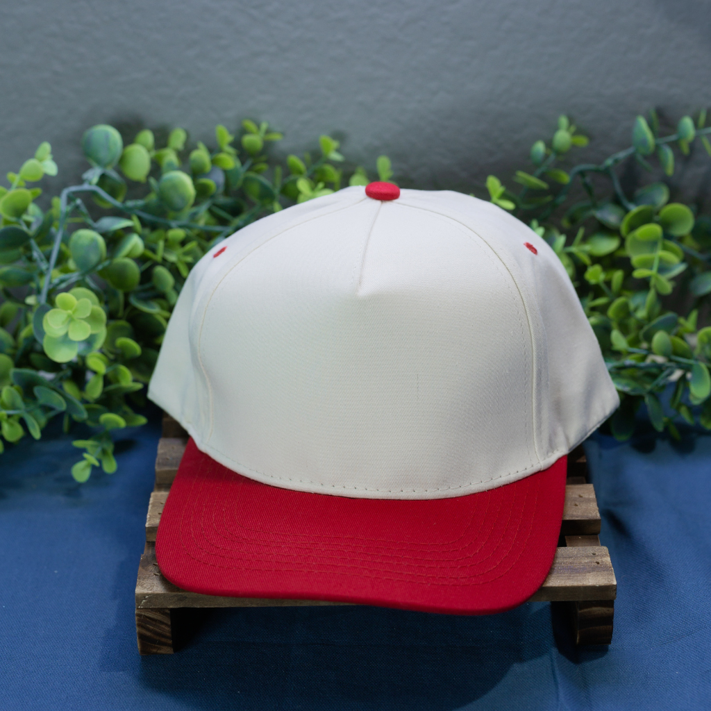 Red Canvas Hat