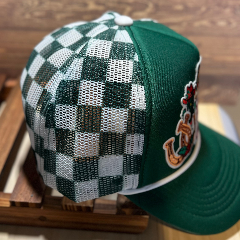 Cowboy Christmas Trucker Hat