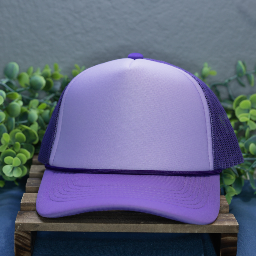 Purple Two Toned Hat