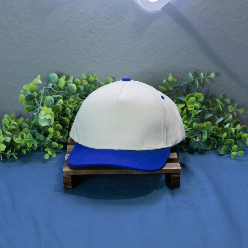 Royal Blue Canvas Hat