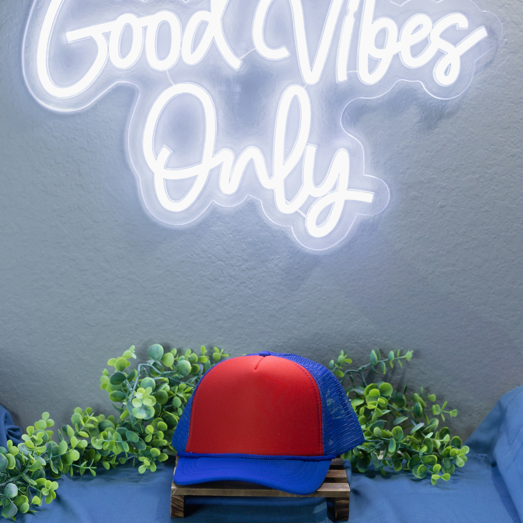 Red and Blue Hat