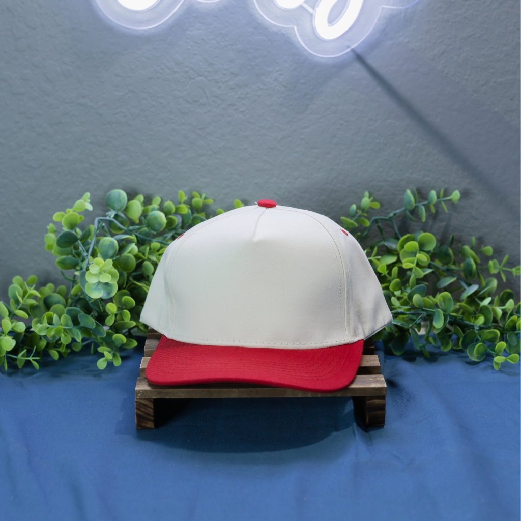 Red Canvas Hat