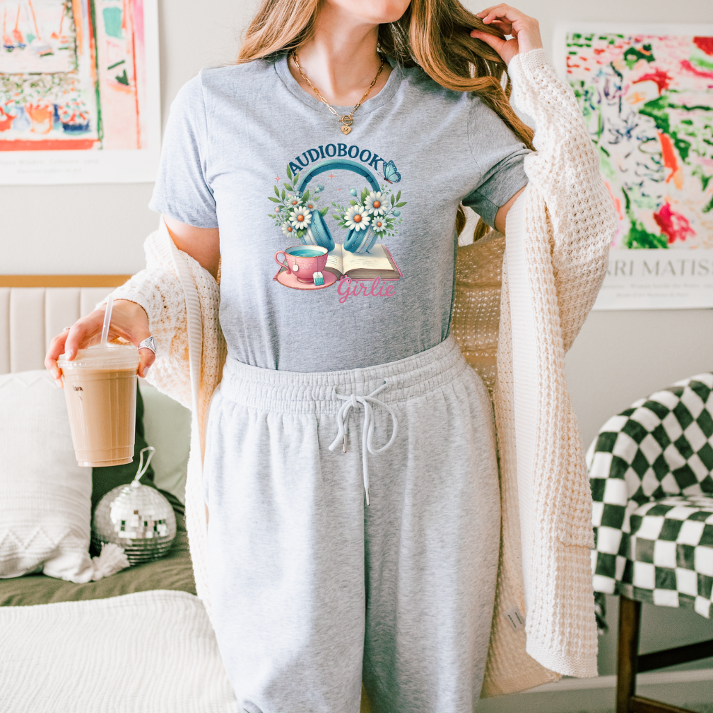 Audiobook Girl T-Shirt