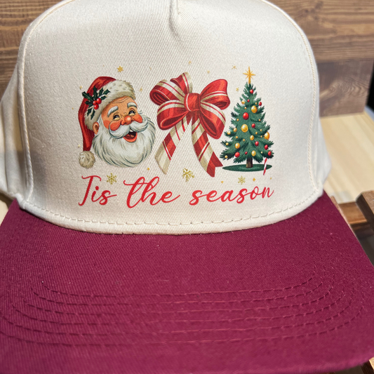 Tis the Season Canvas Trucker Hat