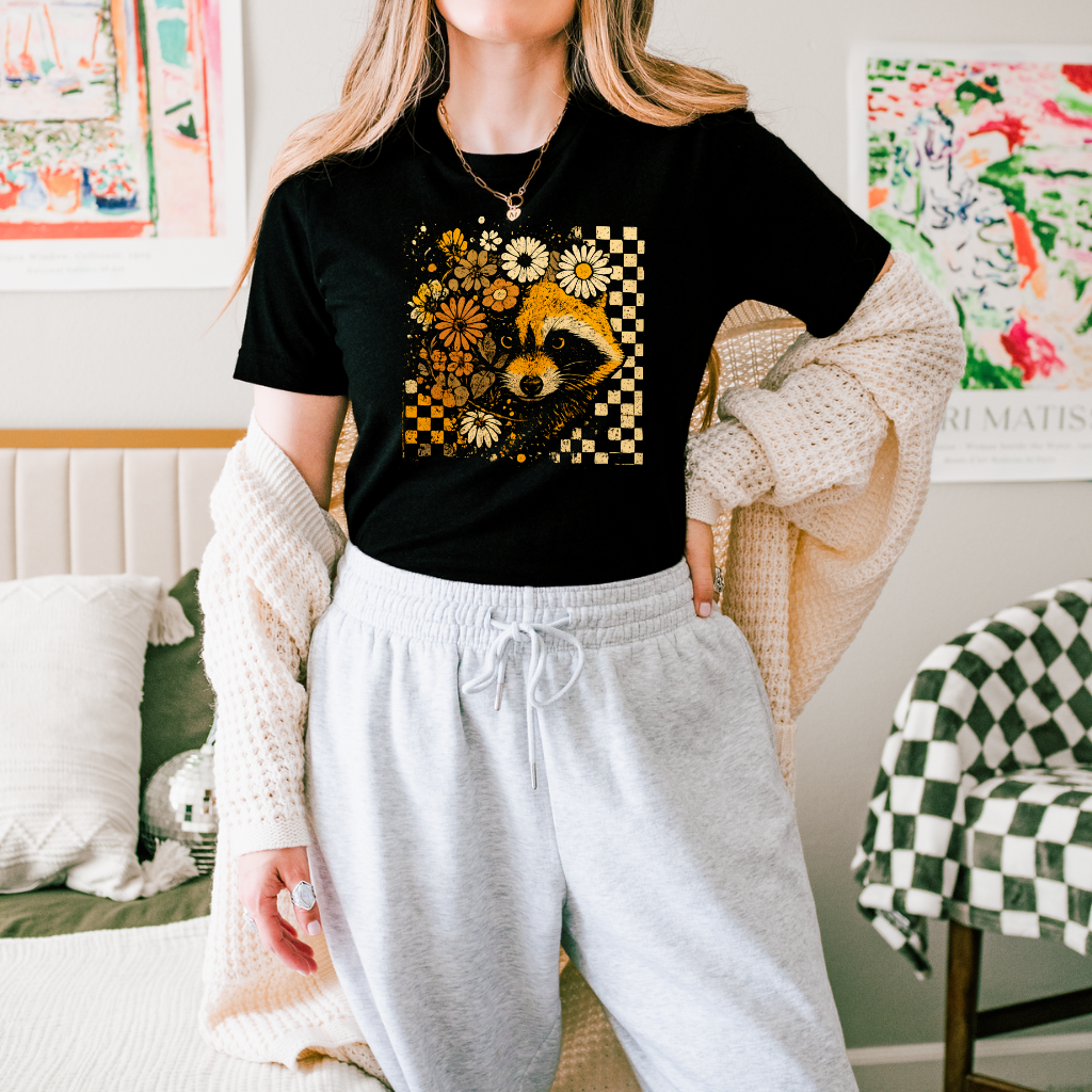 Fall Raccoon Tee
