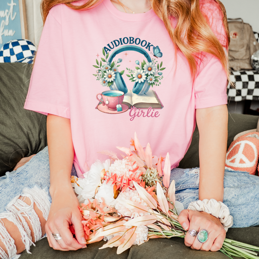 Audiobook Girl T-Shirt
