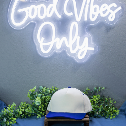 Royal Blue Canvas Hat