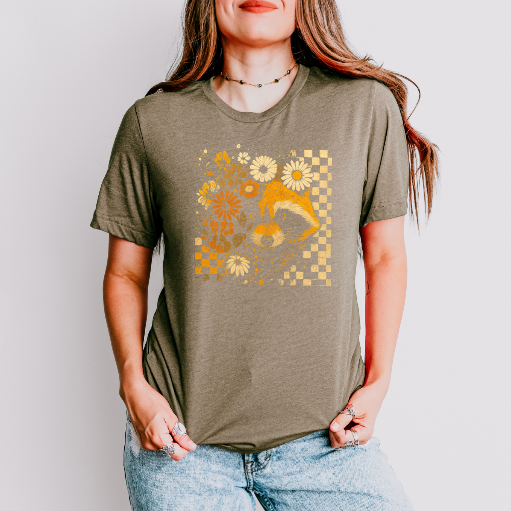 Fall Raccoon Tee