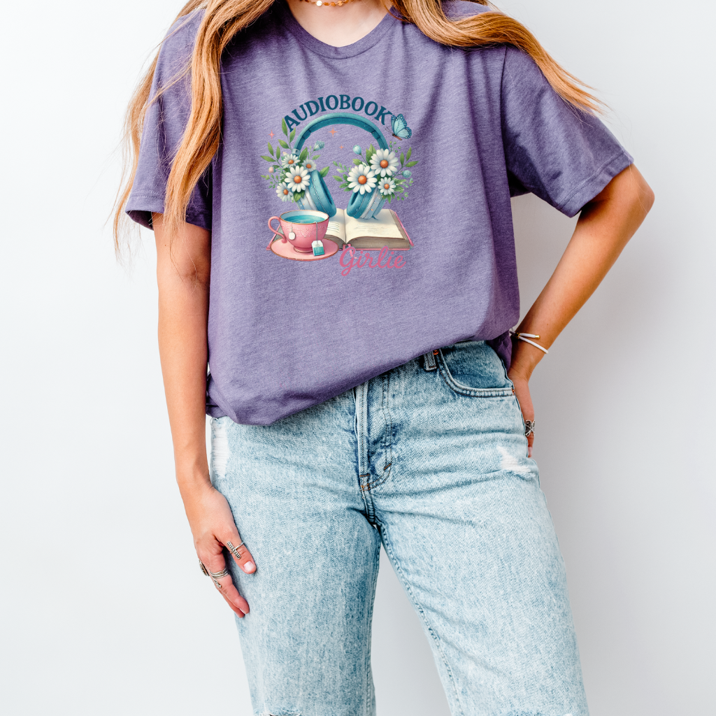 Audiobook Girl T-Shirt