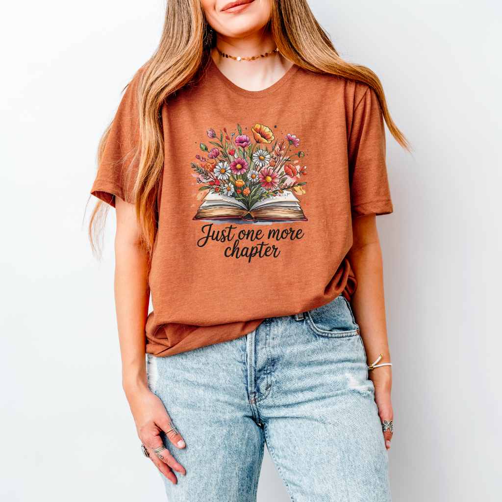 Just One More Chapter Tee
