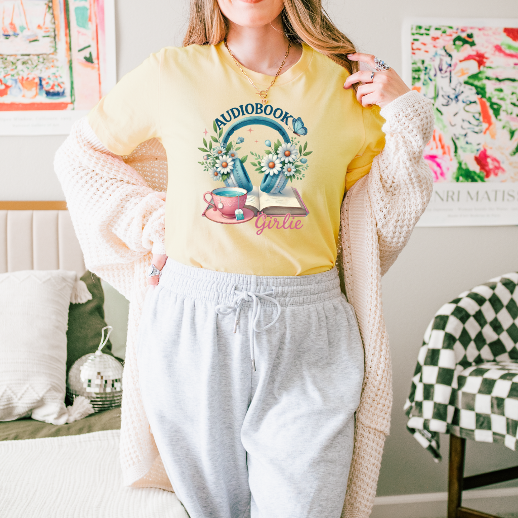 Audiobook Girl T-Shirt