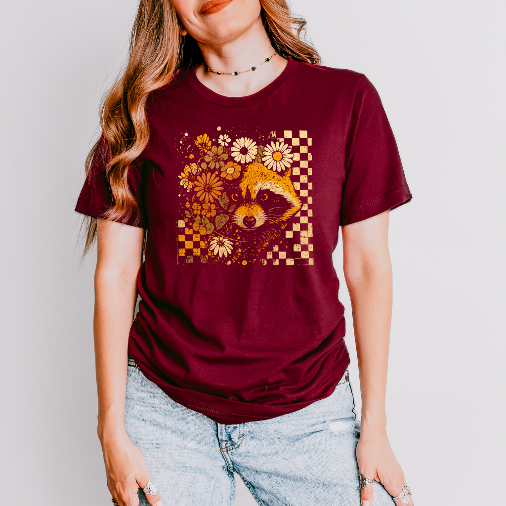 Fall Raccoon Tee