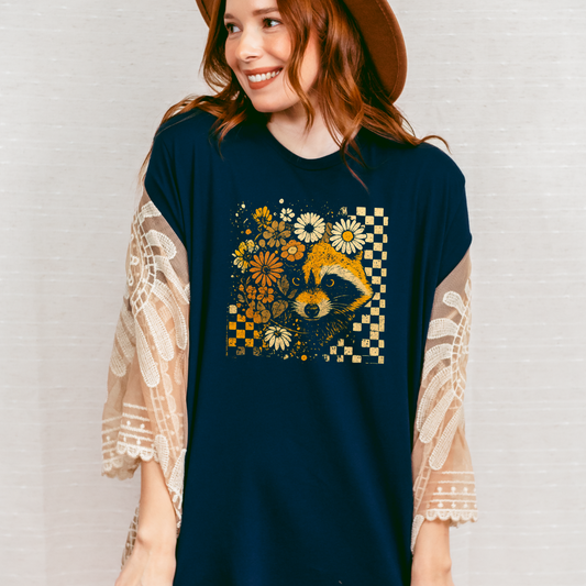 Fall Raccoon Tee