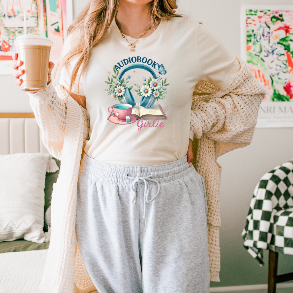 Audiobook Girl T-Shirt