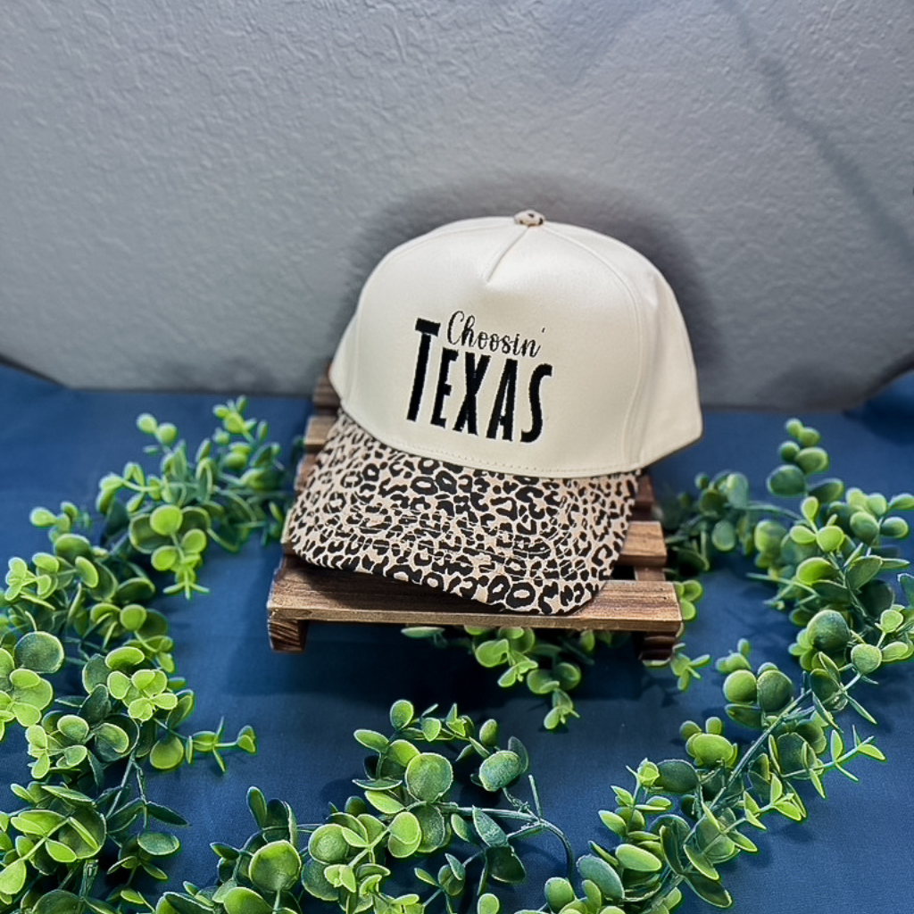 Choosin' Texas Embroidered Hat