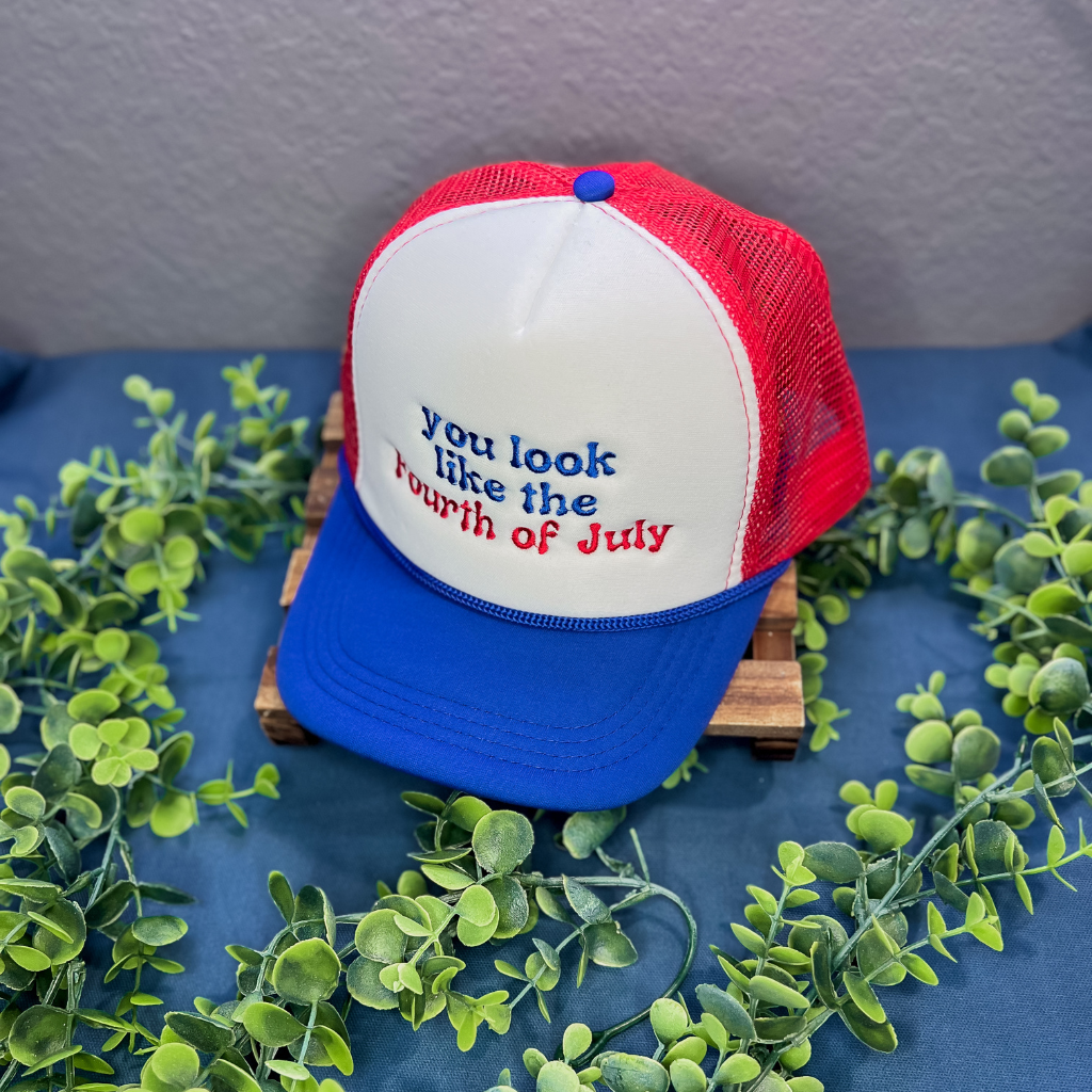 Fourth of July Trucker Hat